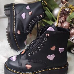 Dr. Martens Sinclair Heart Platforms